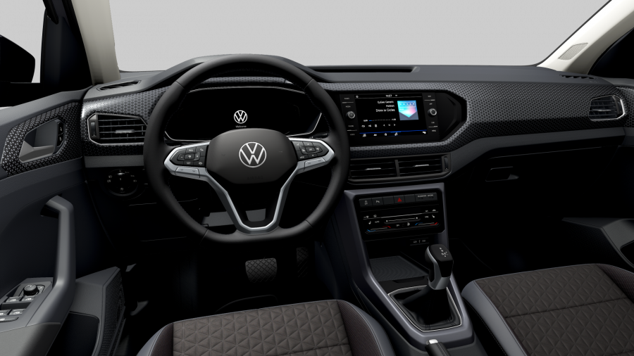 Volkswagen T-Cross, T-Cross Style 1,0 TSI 81 kW 7DSG, barva šedá