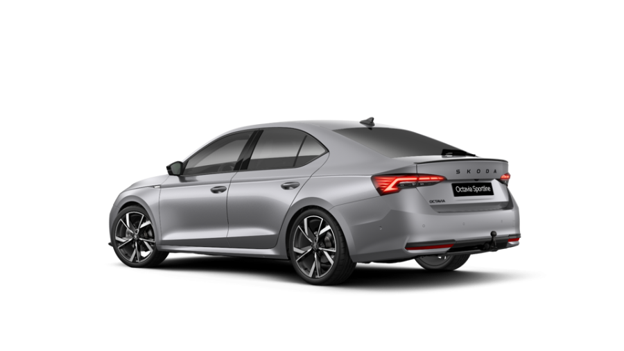 Škoda Octavia, 1,5 TSI m-HEV 110 kW 7° automatická DSG, barva stříbrná