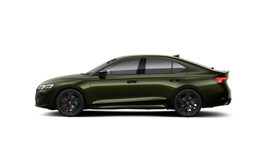 Škoda Octavia, 2,0 TSI 195 kW 7° automatická DSG, barva zelená