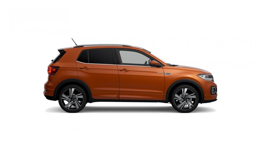 Volkswagen T-Cross, T-Cross Style 1,0 TSI 81 kW 7DSG, barva oranžová