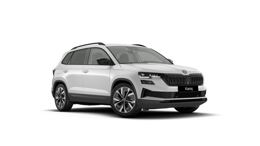 Škoda Karoq, 1,5 TSI 110 kW 7-stup. automat., barva bílá