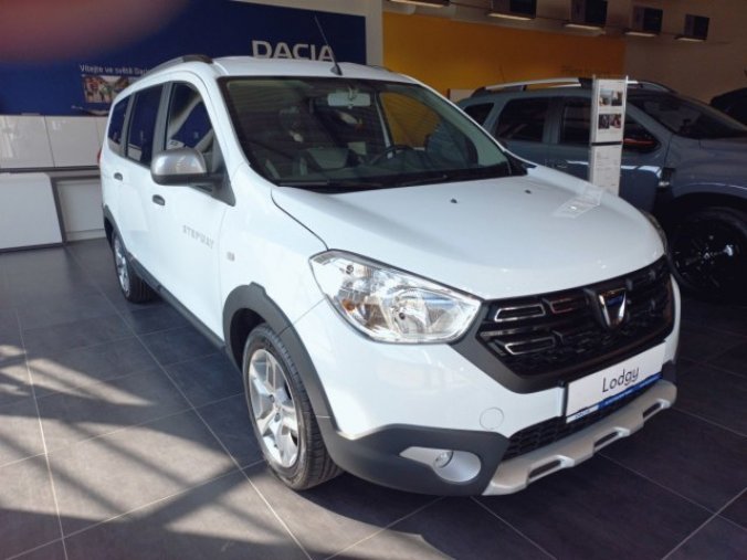 Dacia Lodgy, Stepway Blue dCi 115 7 míst, barva bílá