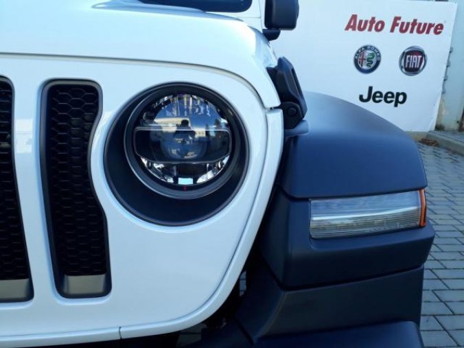 Jeep Wrangler, 2,0T 270 PS Rubicon Unlimited, barva bílá
