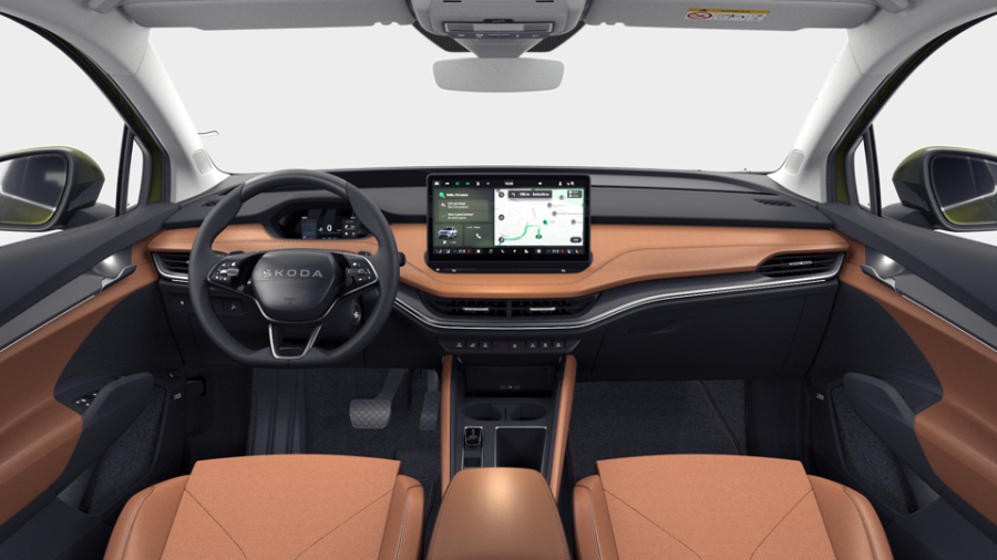 Škoda Enyaq iV, 82 kWh 210,00 kW 1° automatická 4x4, barva zelená