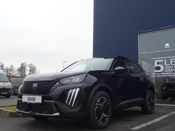 Peugeot 2008, Peugeot 2008 ALLURE PureTech 100k MAN6, barva černá