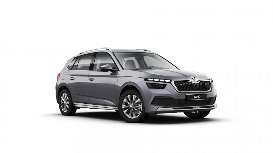 Škoda Kamiq, 1,5 TSI 110 kW 6-stup. mech., barva šedá