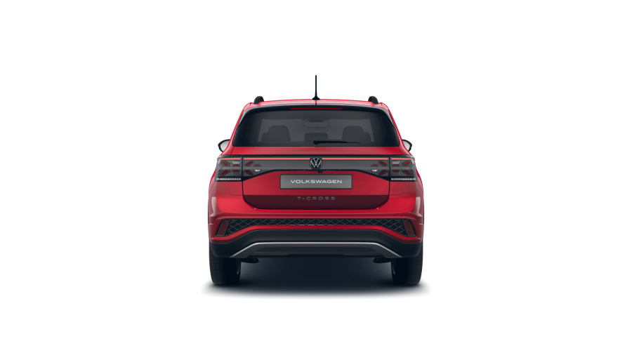Volkswagen T-Cross, T-Cross R-Line People 1.0 TSI 85 kW 7DSG, barva červená