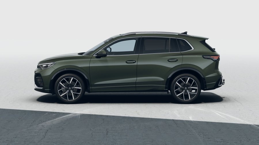 Volkswagen Tiguan, Tiguan R-Line 2,0 TDI 142 kW 4MOT, barva zelená