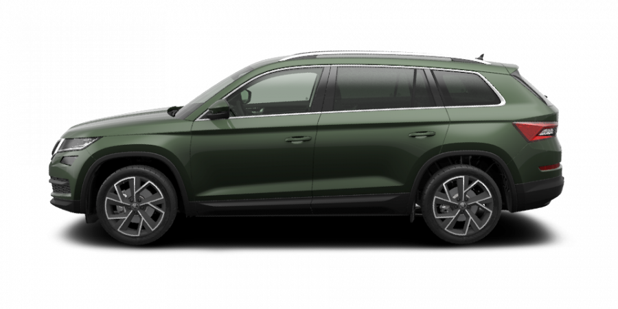 Škoda Kodiaq, 2,0 TDI 147 kW 7-stup. automat. 4x4, barva zelená