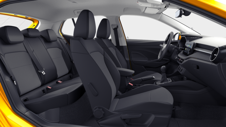 Škoda Fabia, 1,0 TSI 70 kW 5° manuální, barva oranžová