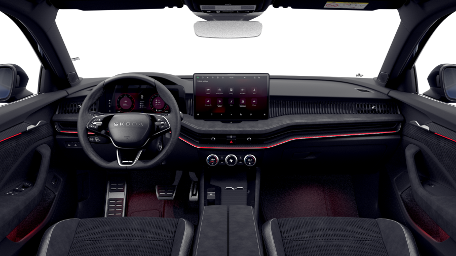 Škoda Superb, 2,0 TDI 142 kW 7° automatická DSG 4x4, barva modrá