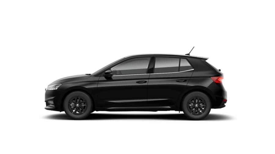Škoda Fabia, 1,0 TSI 70 kW 5-stup. mech., barva černá