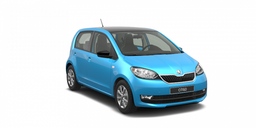 Škoda Citigo, 1,0 MPI 44 kW 5-stup. mech., barva žlutá