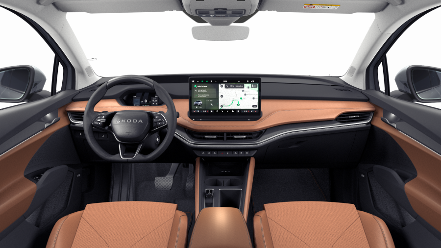 Škoda Enyaq iV, 82 kWh 210 kW 1° automatická, barva stříbrná