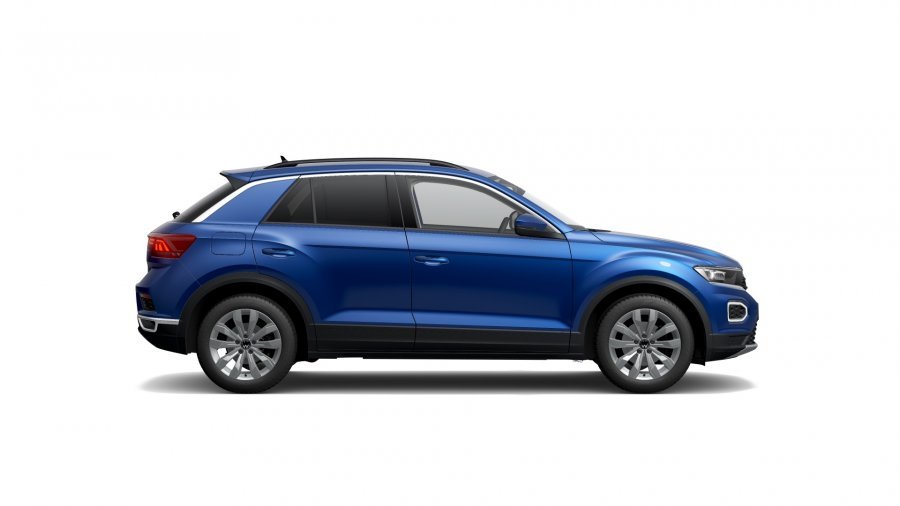 Volkswagen T-Roc, T-Roc Design 1,0 TSI 6G, barva modrá