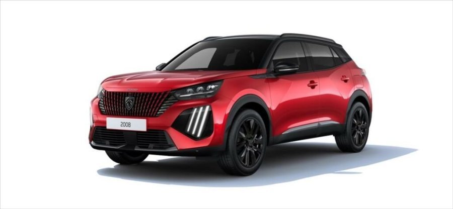 Peugeot 2008, Peugeot 2008 1,2 1.2 PureTech 130k EAT8  GT, barva červená