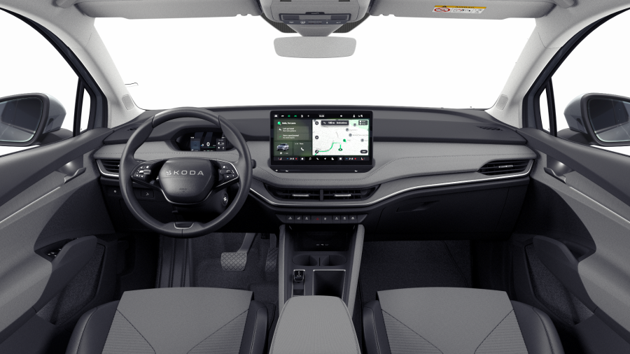 Škoda Enyaq iV, 82 kWh 210 kW 1° automatická, barva stříbrná