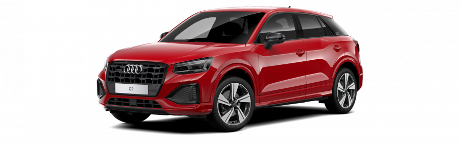 Audi Q2, Q2 Advanced 35 TDI 110kW quattro, barva červená