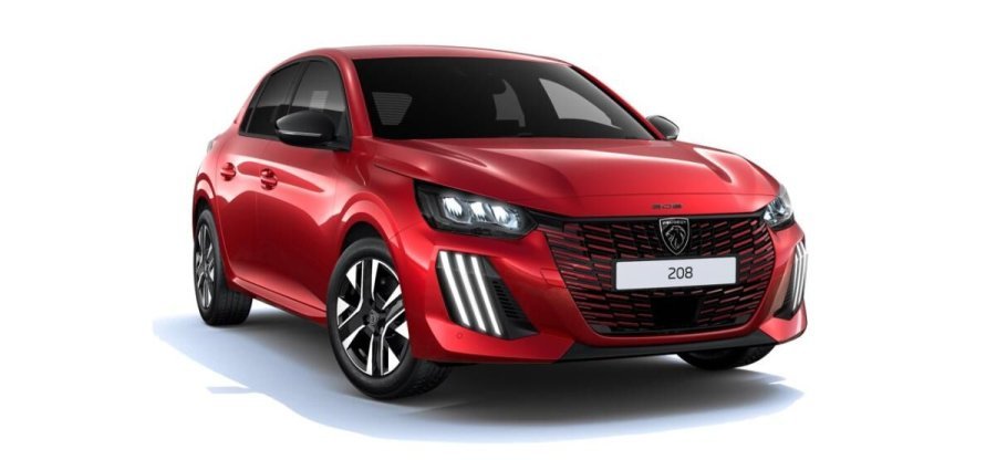 Peugeot 208, Peugeot 208 ALLURE 1.2 PureTech 74 kW, barva červená