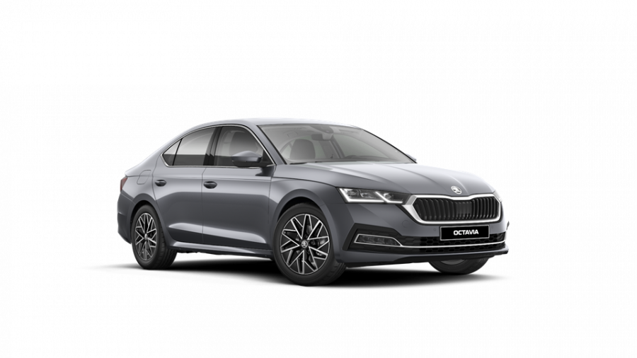 Škoda Octavia, 1,5 TSI 110 kW 6-stup. mech., barva šedá