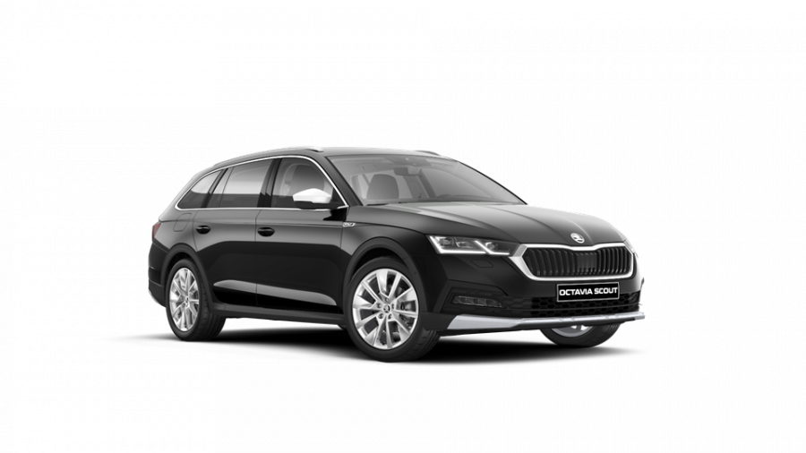 Škoda Octavia, 2,0 TSI 140 kW 7-stup. automat. 4x4, barva černá