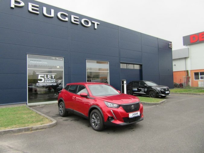Peugeot 2008, ACTIVE PACK 1.2 PT 130k MAN6, barva červená