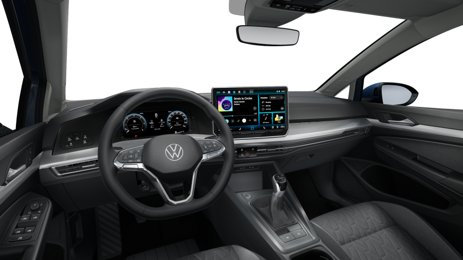 Volkswagen Golf, Golf People 1,5 TSI 85 kW 6G, barva modrá