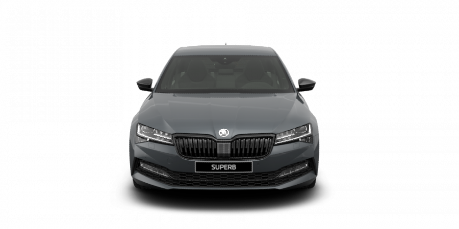 Škoda Superb, 2,0 TDI 147 kW 7-stup. automat., barva šedá