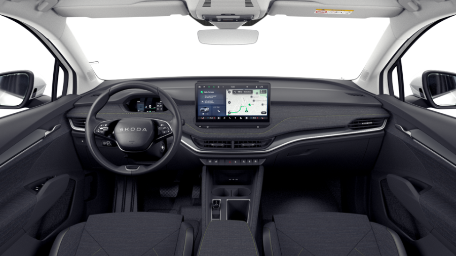 Škoda Elroq, 63 kWh 150,00 kW 1° převodovka, barva bílá