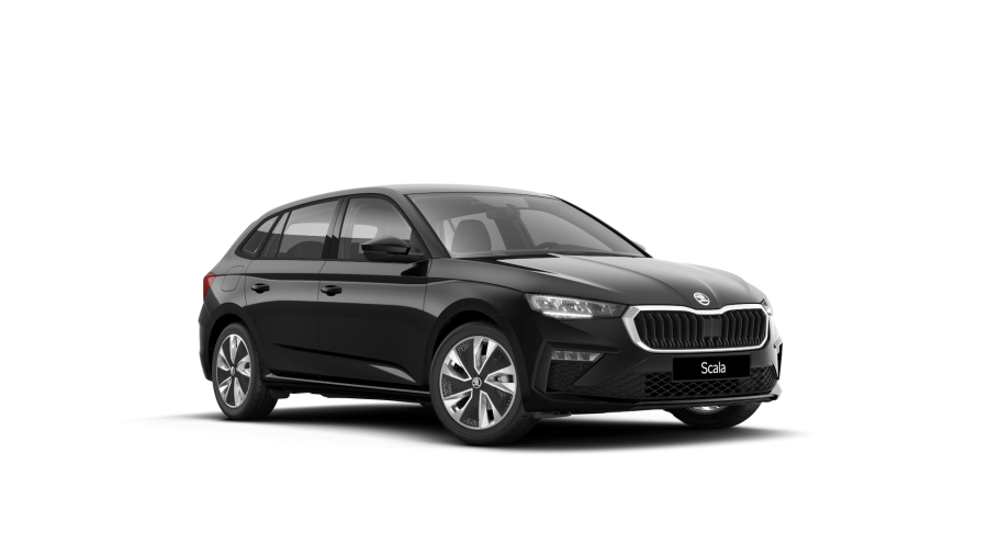 Škoda Scala, 1,5 TSI 110 kW 6° manuální, barva černá