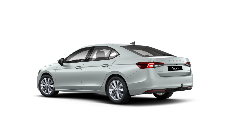 Škoda Superb, 1,5 TSI m-HEV 110 kW 7-stup. automat., barva stříbrná