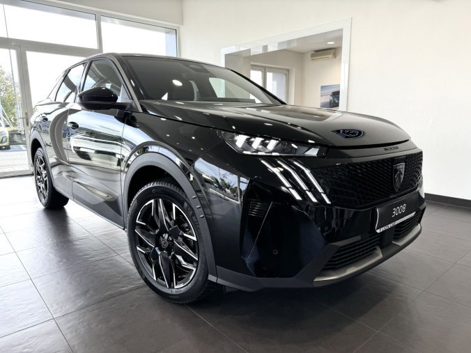 Peugeot 3008, Peugeot 3008 ALLURE Hybrid 136k, Automat, barva černá