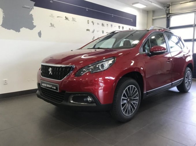 Peugeot 2008, ACTIVE 1.2 PureTech 82k MAN5, barva červená
