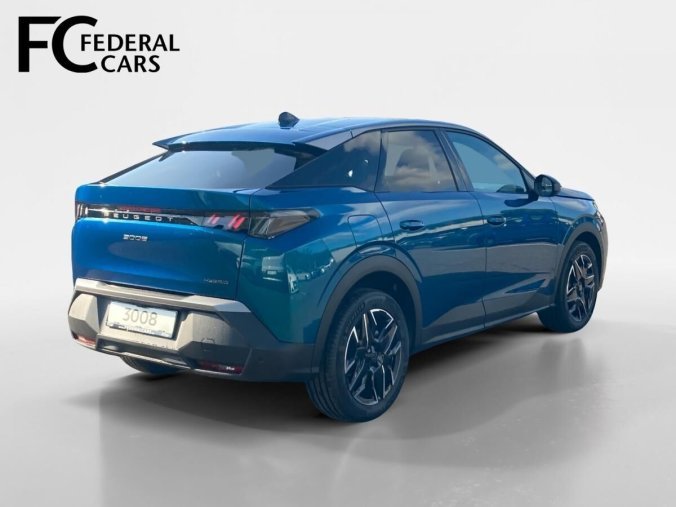 Peugeot 3008, Peugeot 3008 ALLURE Hybrid 136 e-DCS6, barva modrá