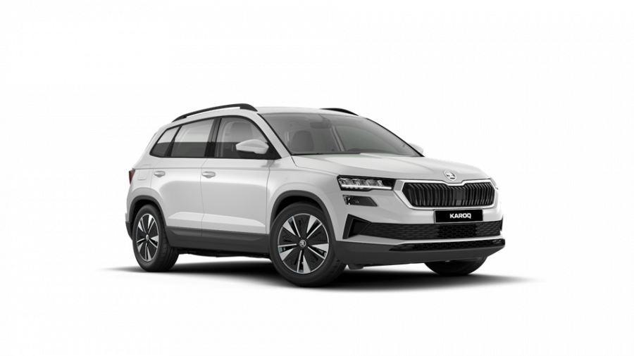 Škoda Karoq, 2,0 TDI 85 kW 6-stup. mech., barva bílá