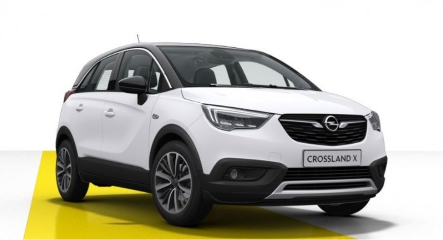 Opel Crossland X, Innovation 1.2 Turbo, barva bílá