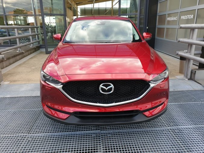 Mazda CX-5, 2.5 Skyactiv-G 194k, barva červená