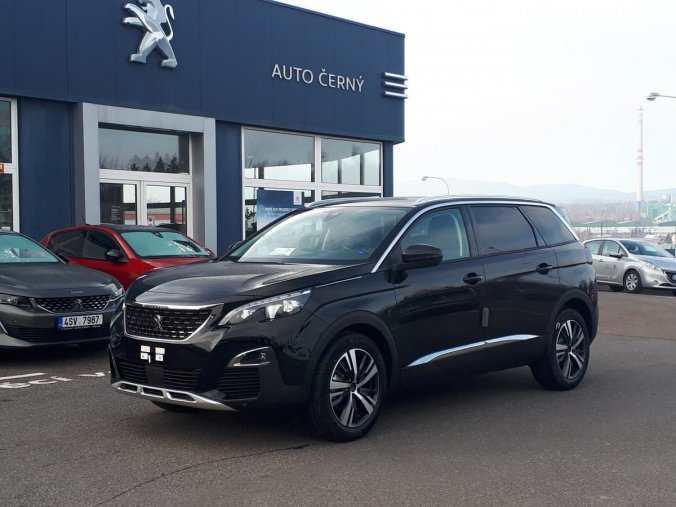 Peugeot 5008, ALLURE 1.5 BlueHDi 130 S&S MAN, barva černá