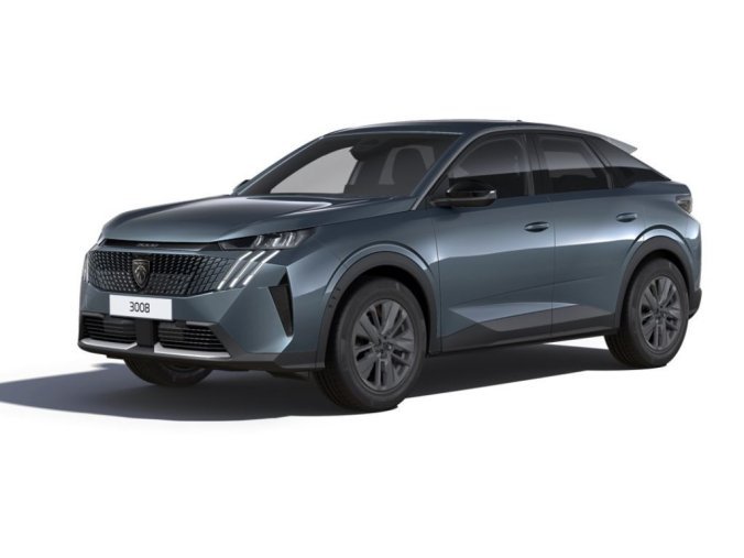 Peugeot 3008, Peugeot 3008 ALLURE Hybrid 145k, Panoramic Navigation, barva modrá