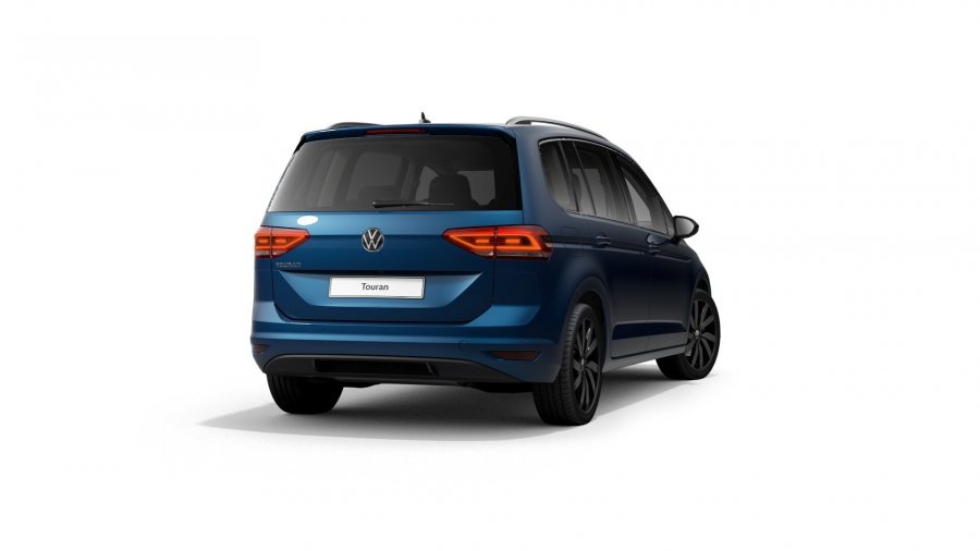 Volkswagen Touran, Touran ME 1,5 TSI EVO 7DSG, barva modrá