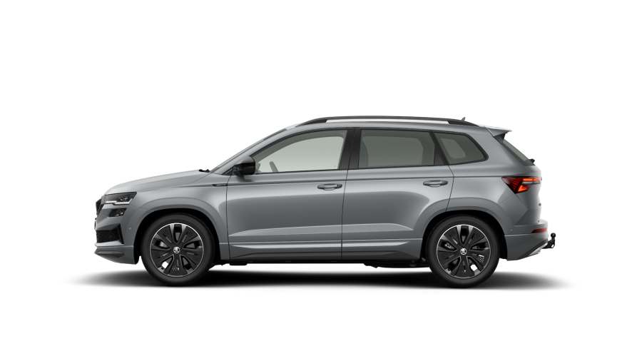 Škoda Karoq, 1,5 TSI 110 kW 7° automatická DSG, barva stříbrná