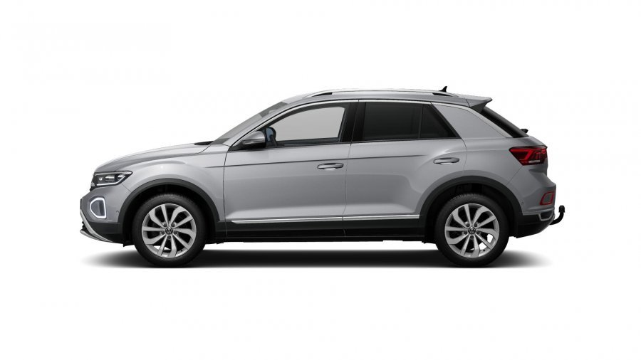 Volkswagen T-Roc, T-Roc Style 1,5 TSI 110 kW 6G, barva stříbrná