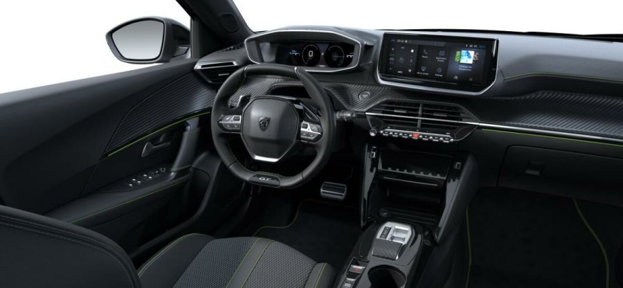 Peugeot 2008, Peugeot 2008 2008 GT Hybrid 136 e-DCS6, barva černá