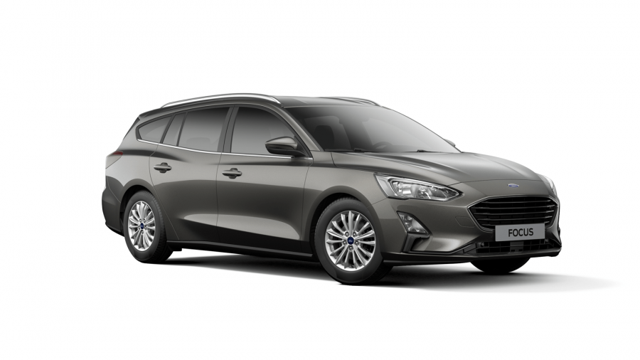 Ford Focus, Titanium, Kombi, 1.0 EcoBoost 92 kW/125 k, 6st. manuální, barva šedá