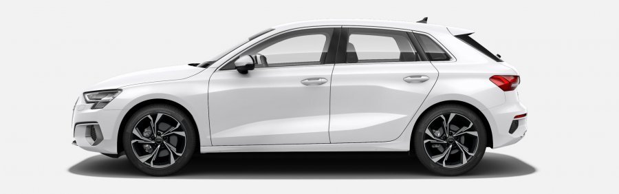 Audi A3, A3 Spb Advanced 35 TFSI CoD 110kW, barva bílá