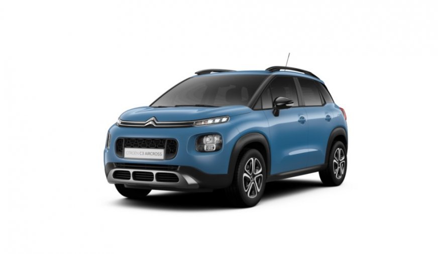 Citroën C3 Aircross, 1.2 PureTech 110, barva modrá