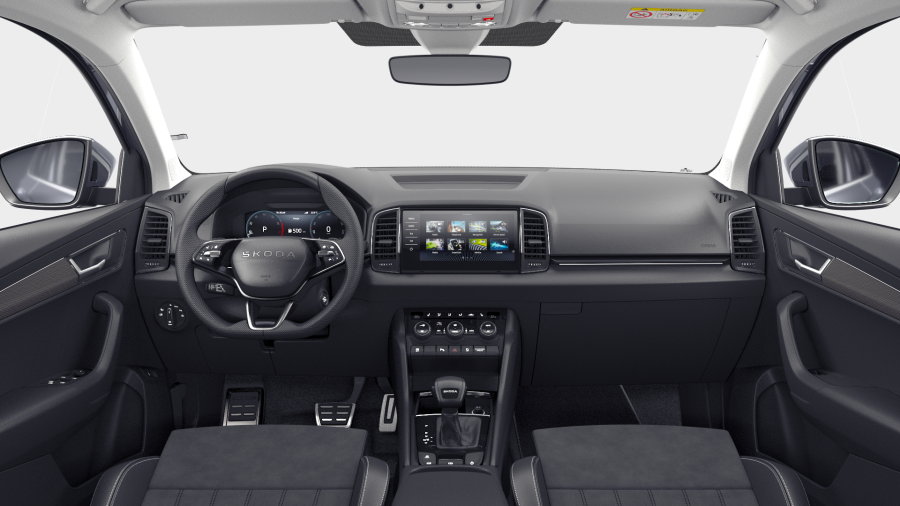 Škoda Karoq, 1,5 TSI 110 kW 7° automatická DSG, barva šedá