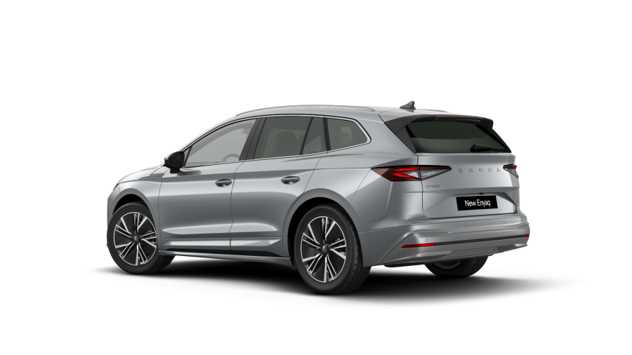 Škoda Enyaq iV, 63 kWh 150 kW 1° automatická, barva stříbrná