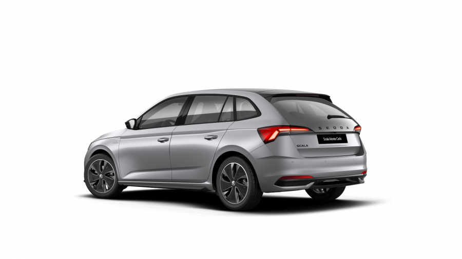Škoda Scala, 1,5 TSI 110 kW 7-stup. automat., barva stříbrná