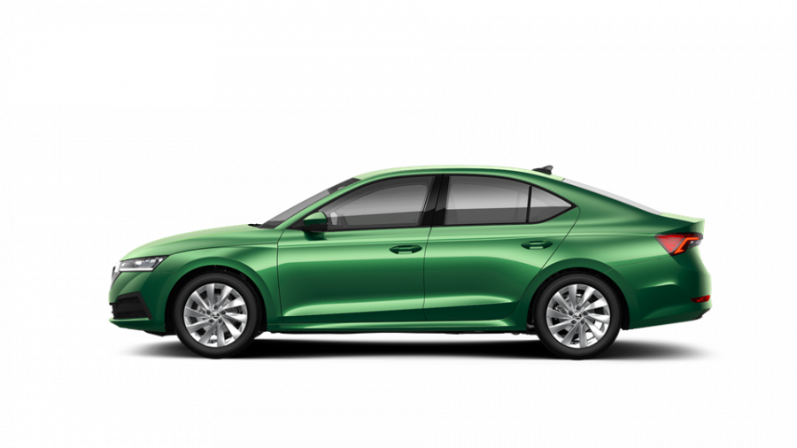 Škoda Octavia, 1,5 TSI 110 kW 6-stup. mech., barva zelená